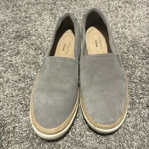 EUC Clarks Slip on shoes